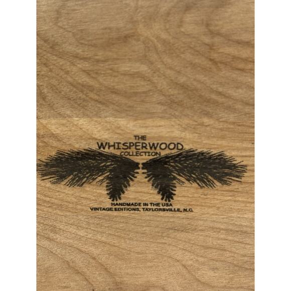 The Whisperwood Collection Anheuser-Busch Wooden 6 Pack Beer Bottle Carrier USA - Picture 7 of 7